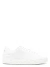 Versace Greca Responsible Faux Leather Sneakers In White