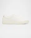 Versace Greca Responsible Faux Leather Sneakers In White