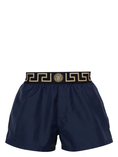 VERSACE MEN'S GRECA SWIM SHORTS