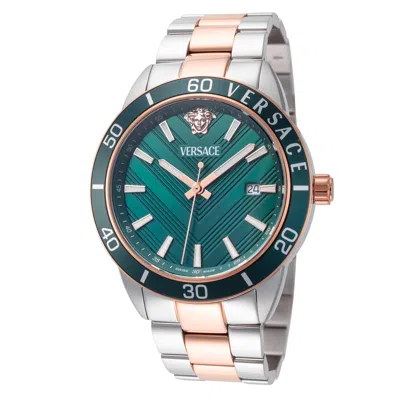 Versace Men's Greca Urban 43mm Quartz Watch