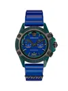 Versace Icon Active Chronograph Watch In Green