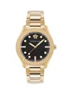 Versace Greca Dome Bracelet Strap In Gold