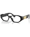 Versace Men's Irregular Eyeglasses Ve3320u In Black
