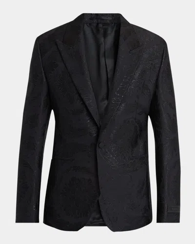 Versace Men's Jacquard Evening Jacket