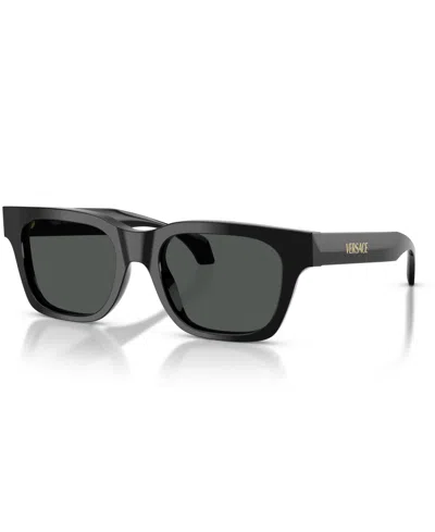 Versace Men's Large Sunglasses, Ve4486 In Black