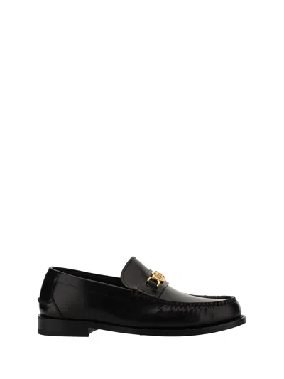 Versace Men Leather Loafers