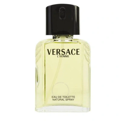 Versace Men's L'homme Edt Spray 3.4 oz (tester) Fragrances 8011003996735 In Green