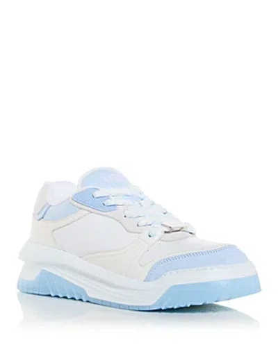 Versace Odyssey Sneakers In Baby Blue