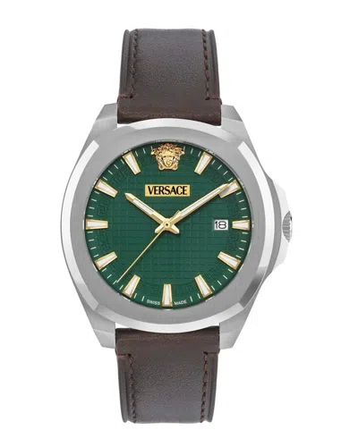 Versace Men's Luxury Watch In Green