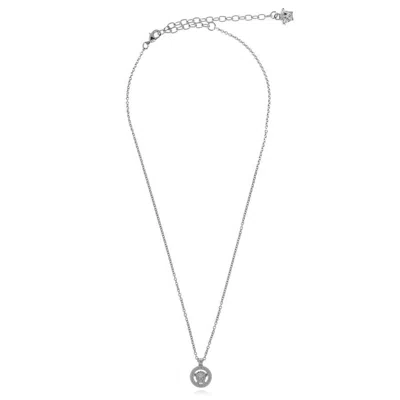Versace Men's Medusa 95 Necklace -palladium In Neutral