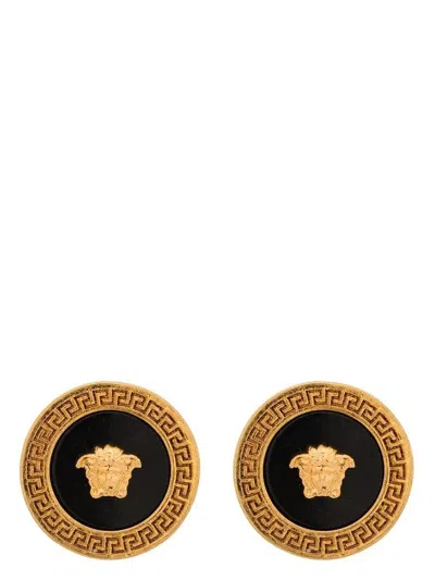 VERSACE MEN'S MEDUSA EARRINGS