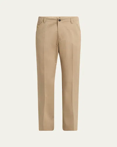 Versace Men's Medusa Slim Twill Trousers