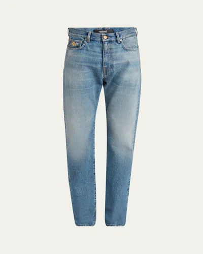 Versace Men's Medusa Straight-leg Jeans