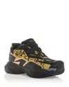 Versace Mercury Sneakers In Black+gold