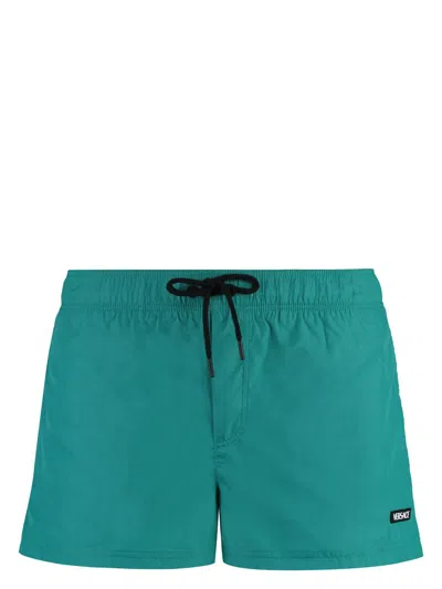 VERSACE MEN'S NYLON SWIM SHORTS