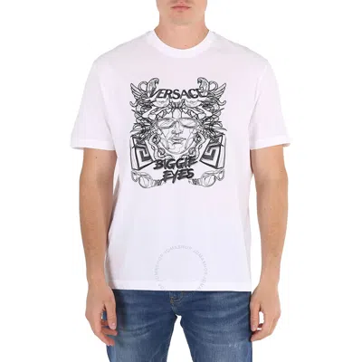 Versace Medusa Head-print T-shirt In White