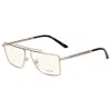 Versace Men's Opticals In Metallic