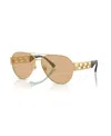 Versace Men's Pilot Sunglasses, Ve2289 In Multi