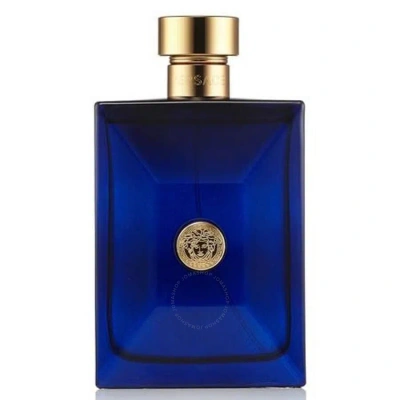 Versace Men's Pour Homme Dylan Blue Edt Spray 3.4 oz (tester) Fragrances 8011003825769 In Black / Blue / Violet