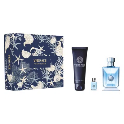 Versace Men's Pour Homme Gift Set Fragrances 8011003899968