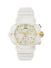 Versace V-real Active Chrono 45mm In White