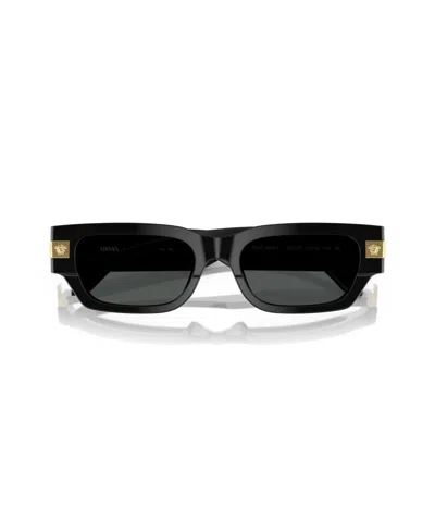 VERSACE MEN'S RECTANGLE SUNGLASSES, VE4465F