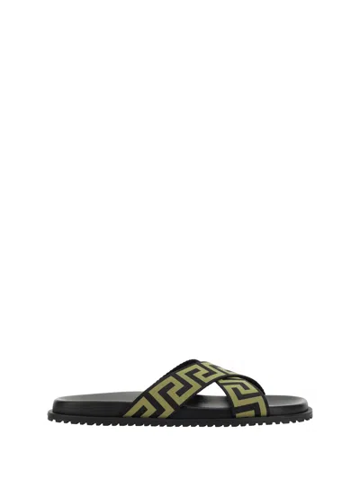 Versace Sandals In Multicolor