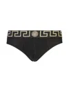 Versace Men Set Of 3 Greca Medusa Head Briefs