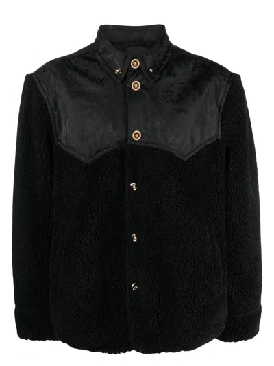 VERSACE MEN'S SILHOUETTE BAROQUE JACKET