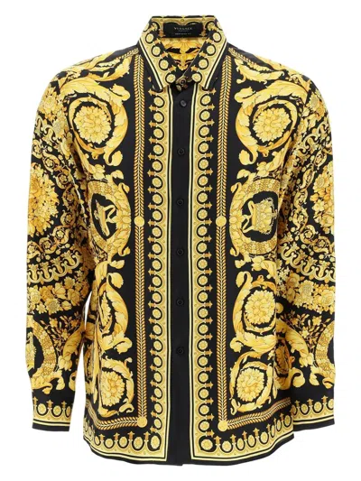VERSACE MEN'S SILK SHIRT