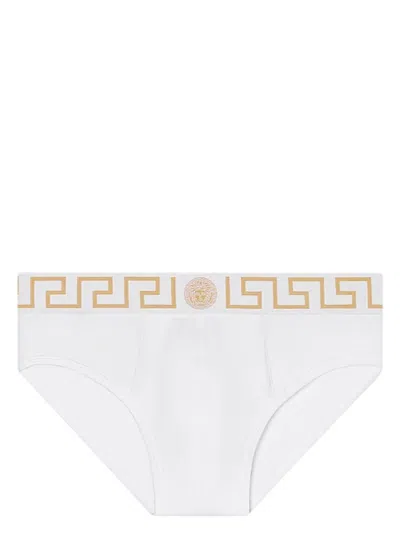 VERSACE MEN'S SLIP WITH GREEK