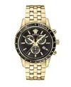 Versace Sport Chrono 44mm In Gold,black