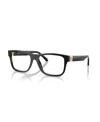Versace 54mm Square Optical Glasses In Black