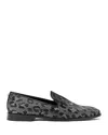 Versace Men's Studded Smoking Slippers In Black