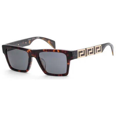 Versace Men's Sunglasses In Brown