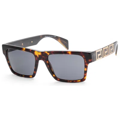 Versace Men's Sunglasses In Brown