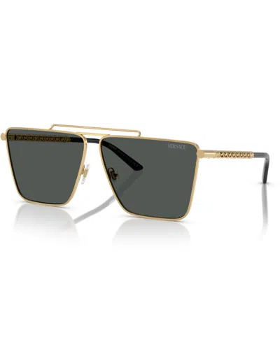 Versace Men's Sunglasses, Ve2266 In Gold