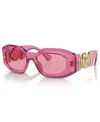 Versace Men's Sunglasses, Ve4425u In Pink Transparent