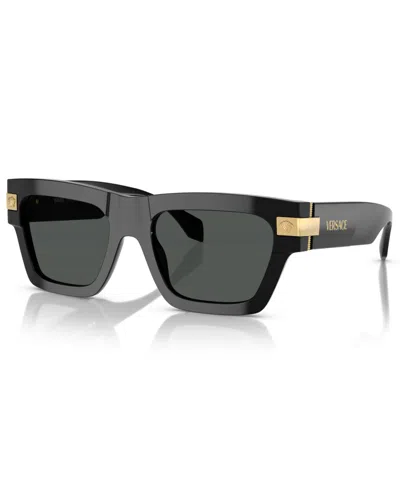 Versace Man Sunglasses Ve4464 In Dark Grey
