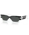 Versace Men's Sunglasses, Ve4465 In Top Black,white