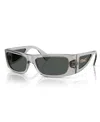 Versace Men's Sunglasses Ve4482 In Grigio Transparent