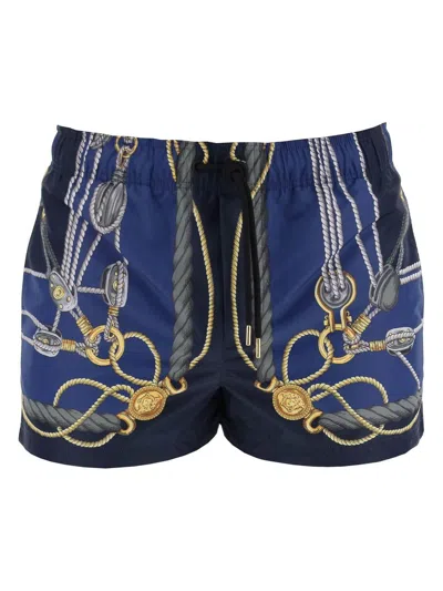 VERSACE MEN'S SWIM TRUNKS BY