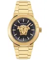 Versace Medusa Infinite Bracelet Watch In Ip Yellow Gold