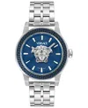 Versace Men's Swiss Stainless Steel Bracelet Watch 43mm In Stainless