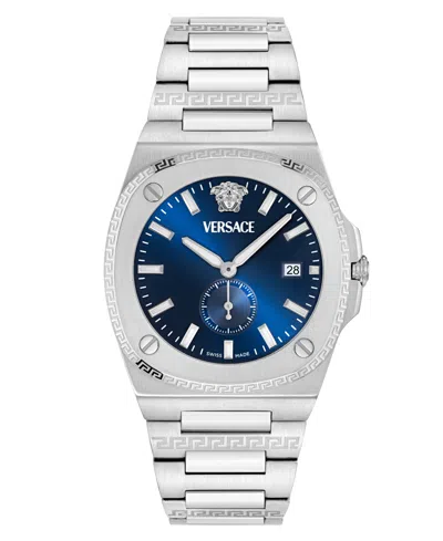 Versace Montre Tolomeo In Metallic