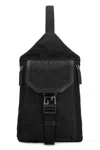 Versace Men's Technical Fabric Neo Backpack In Black