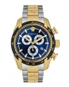 Versace Men's V-ray 44mm Quartz Watch