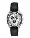 Versace V-ray Chronograph Watch With Stainless Steel Case