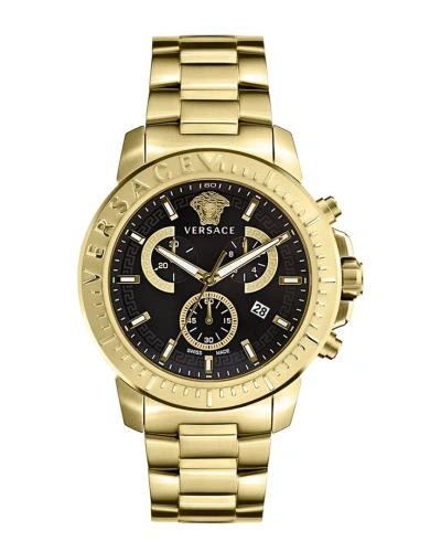 Versace Men's V-ray Watch In Gold