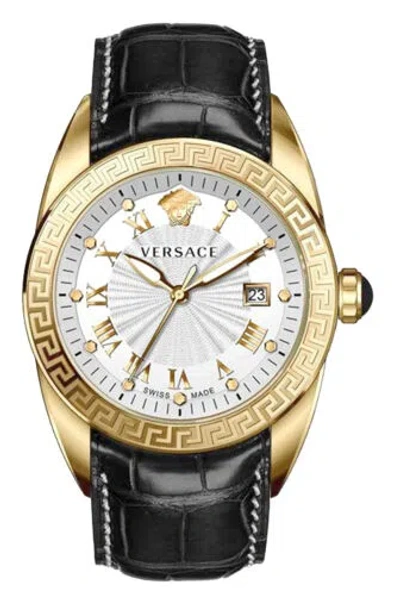 Pre-owned Versace Men's V-sport Ii 42mm Quartz Watch Vfe130015